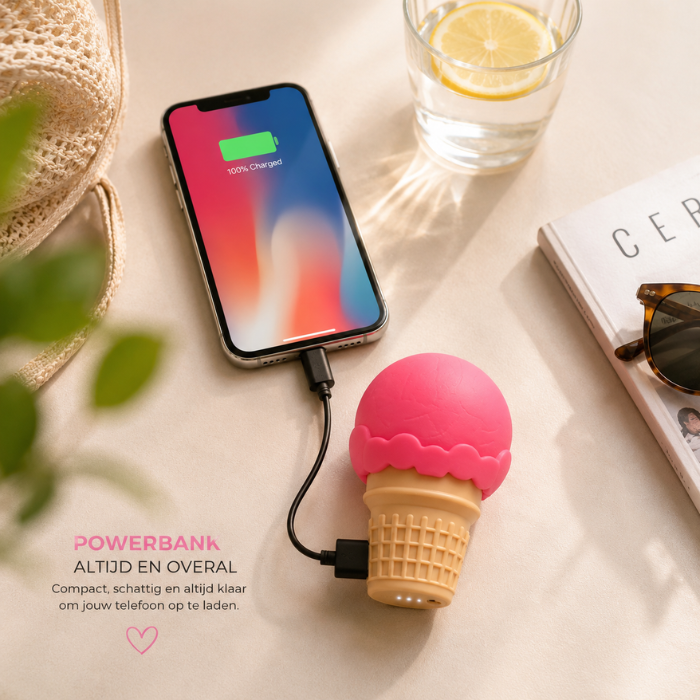 Powerbank ijsje 2000mAh