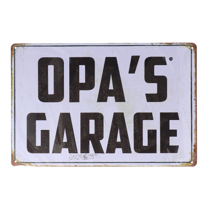 8717928234630 vintage-metal-sign-opas-gararge