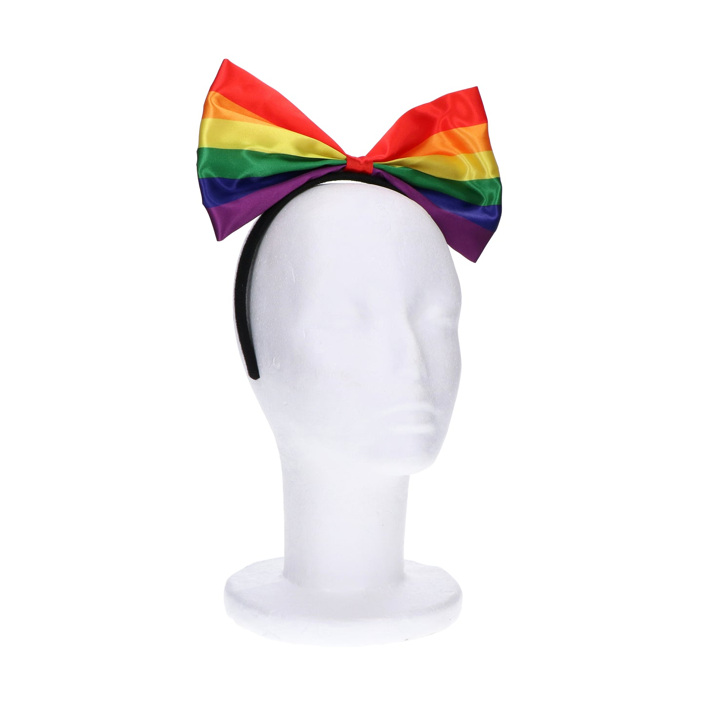 Diadeem strik regenboog