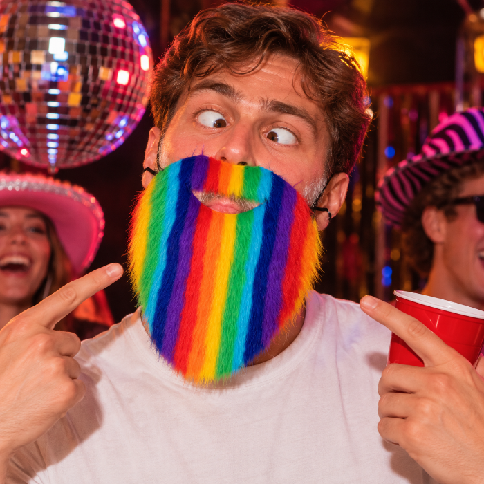 Baard regenboog