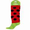 Beenwarmers stippen rood/zwart