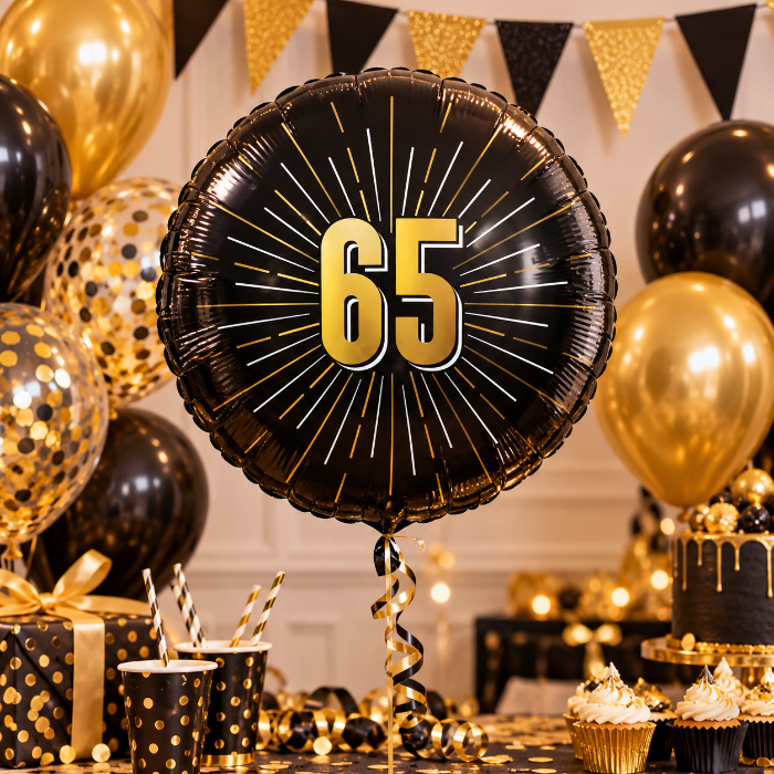 folieballon-goud-zwart-65-jaar-35cm