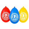 Meerkleurige Ballonnen - 7 jaar - 30cm - 10 stuks