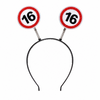Diadeem verkeersbord 16 jaar