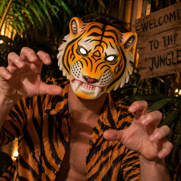 Masker tijger gezichtsbedekkend