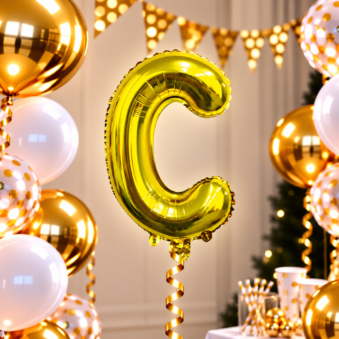 folieballon-letter-c-goud