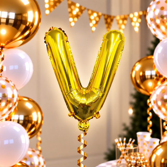 folieballon-letter-v-goud