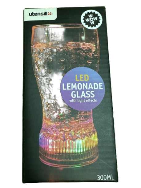 Limonadeglas met led