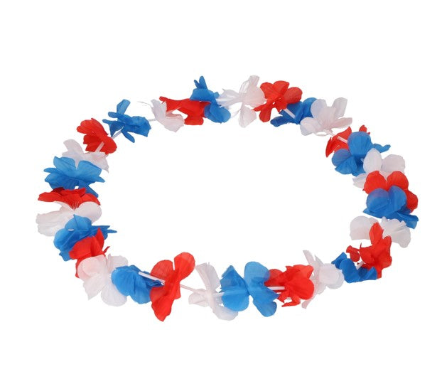 Hawaii slinger rood/wit/blauw