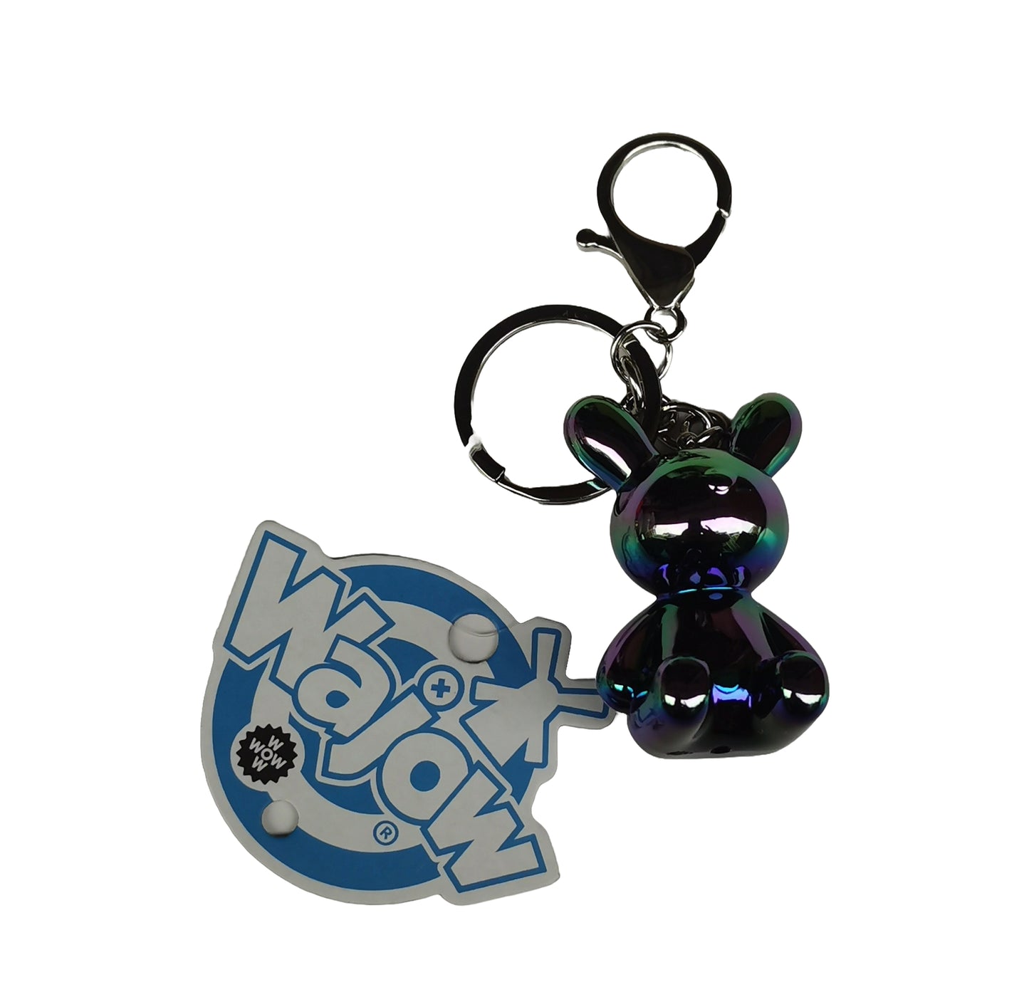 WW Keychain bunny metallic