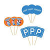 cocktailprikkers-pensioen-verkeersborden-oranje-wit-blauw-9-stuks