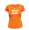 CZ T-shirt Oranje Willie Wijn? dames S/M