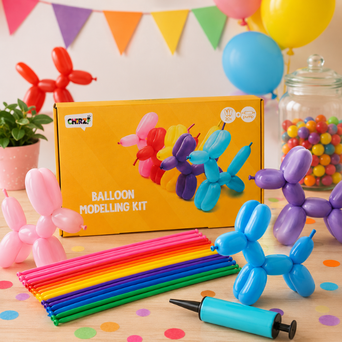 Modelleerballonnen meerkleurig 30 stuks