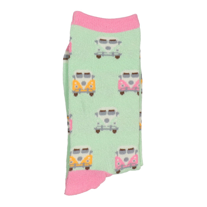 Busje sokken - Pistache - maat 36-41