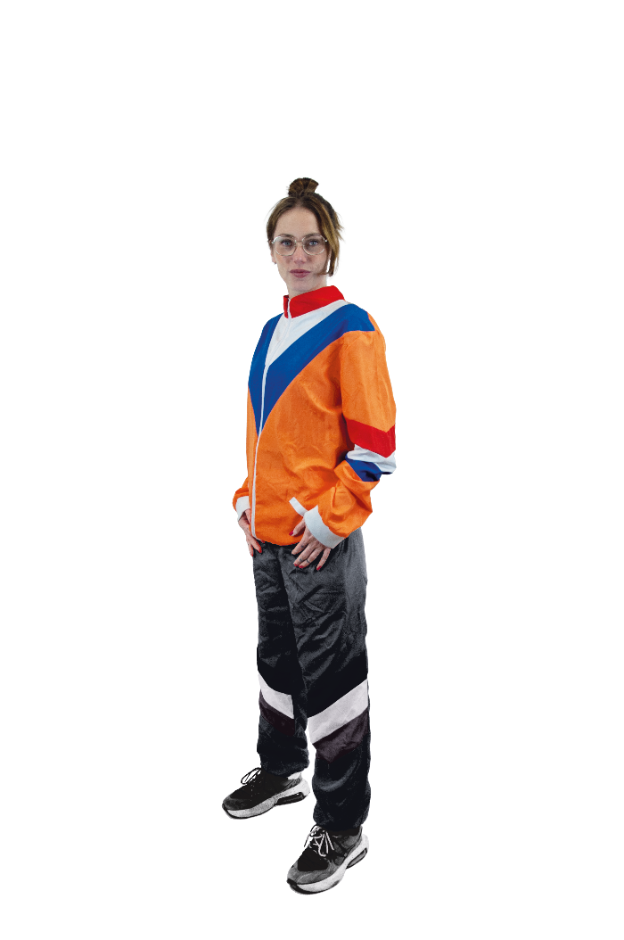 8717928506720 Trainingsjack 1 dames onesize (M/L)