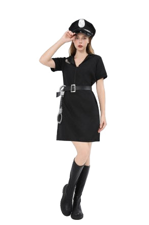 Kostuum politieagente dames one size
