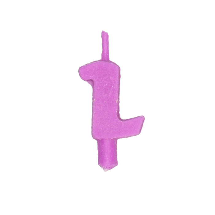 8717928509844_2 Taartkaarsje 2 gekleurde vlam