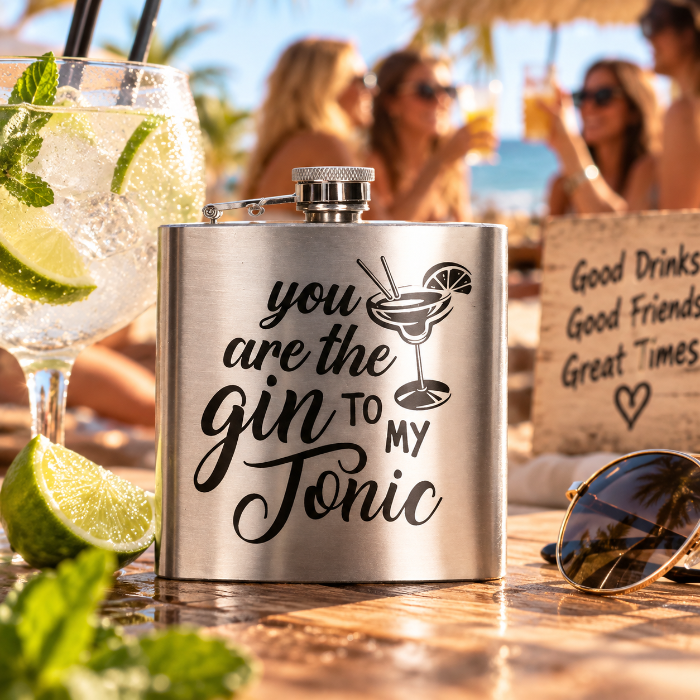 Heupfles You are the gin to my tonic