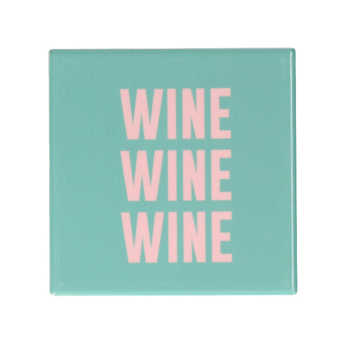 tegeltje-wine-groen-met-roze-10x10-cm