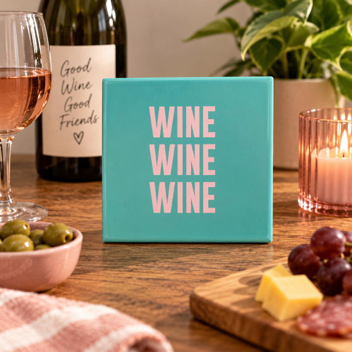 tegeltje-wine-groen-met-roze-10x10-cm