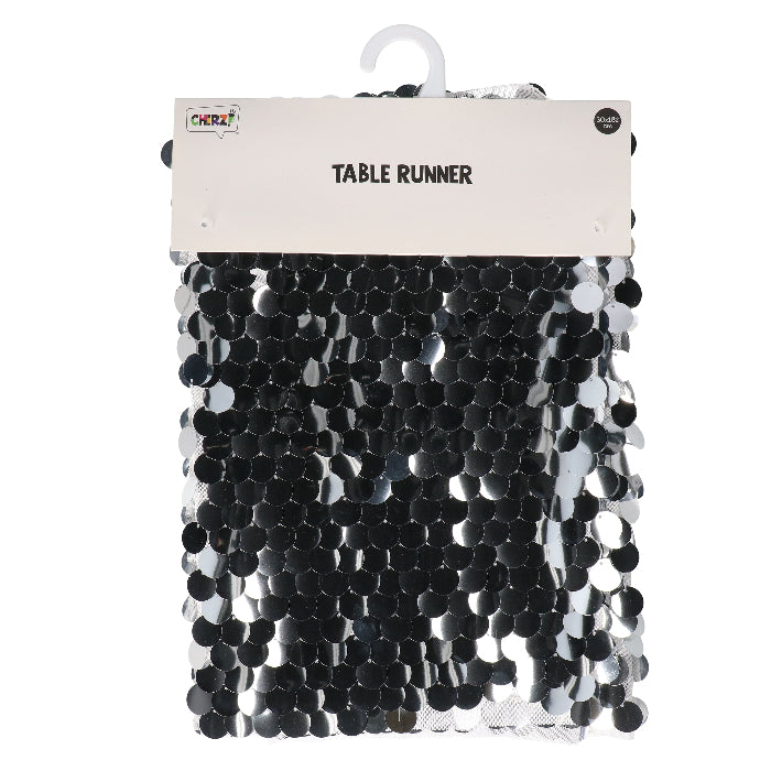 tafelloper-zilver-30-x-182-cm