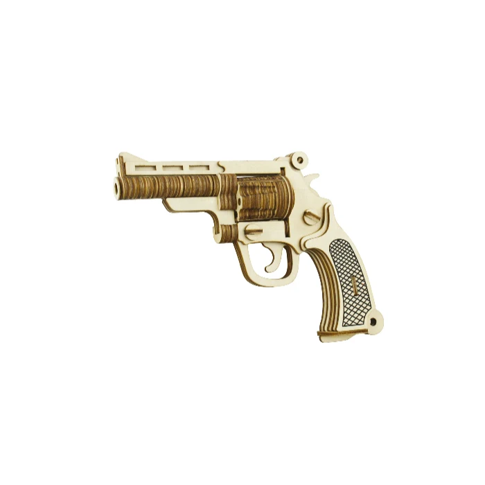 houten-puzzel-revolver