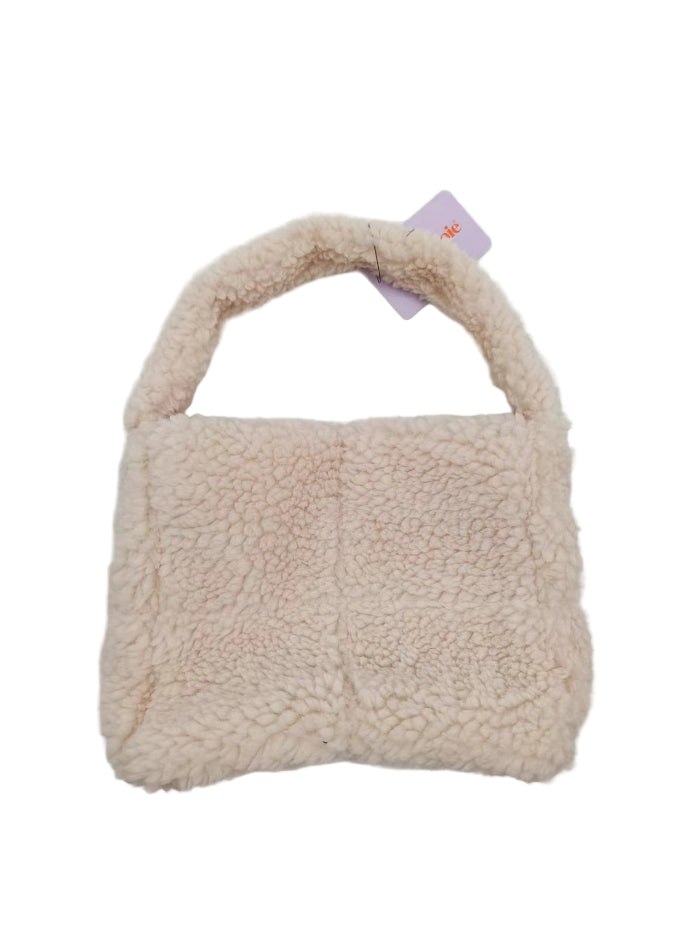 Handtas Teddy Blokken Beige