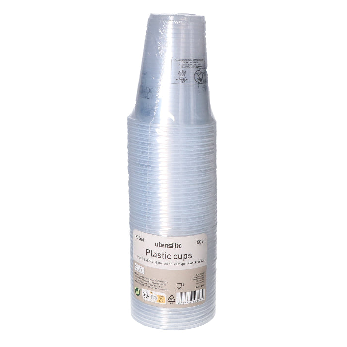 plastic-beker-transparant-200ml-50-stuks