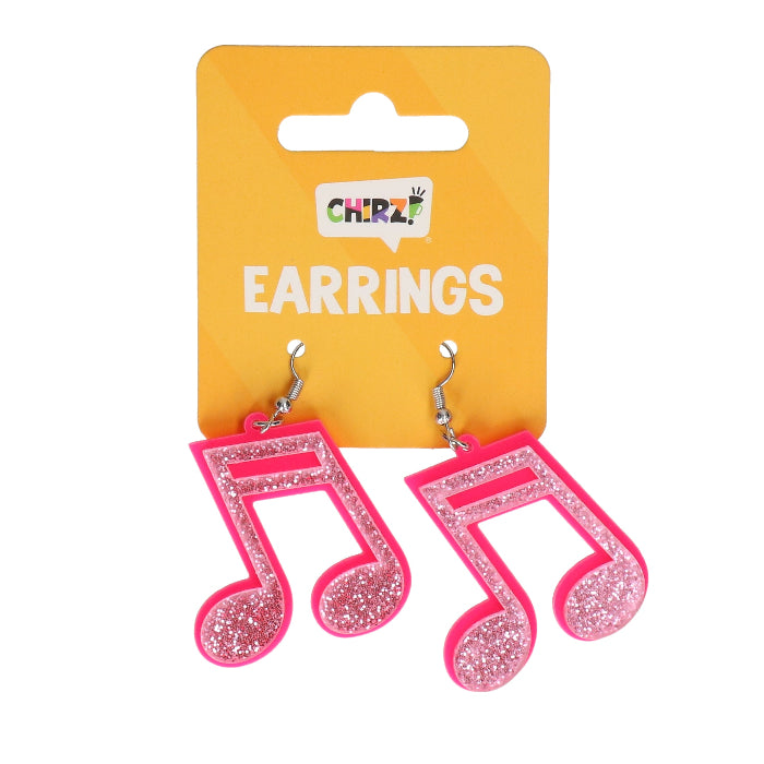 oorbellen-muzieknoot-roze