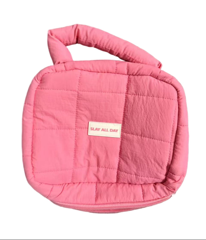 Make-up tas medium roze