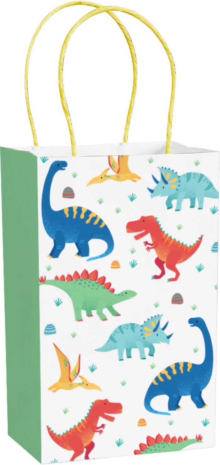 Cadeautasjes - 4 stuks - Dino