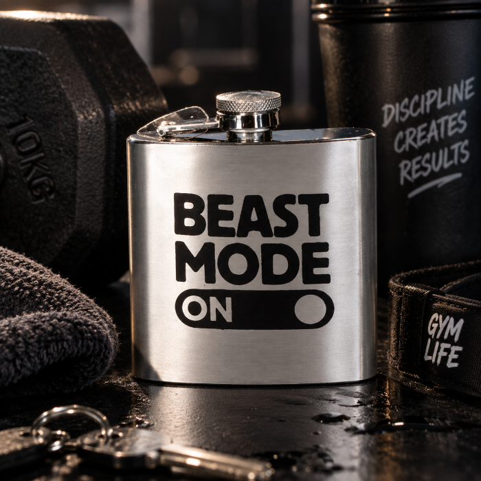 Heupfles Beast Mode On