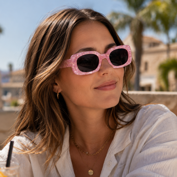 Zonnebril Design Roze #901