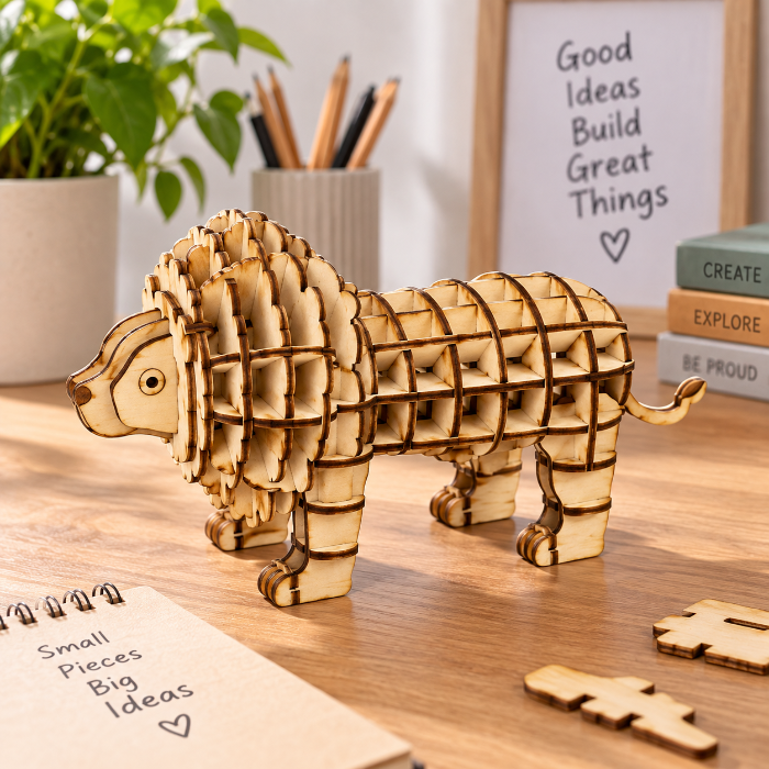 wooden-3d-puzzle-lion