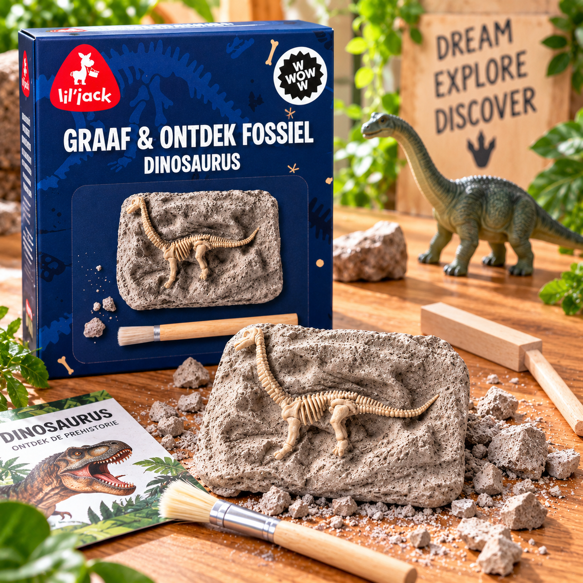 Dinosaur Excavation Fossil