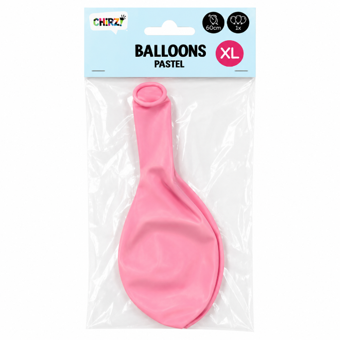 Ballonnen Pastel - Macaron Roze - 60cm - 1 stuk