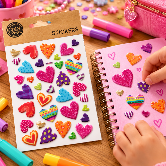 puffy-stickers-hartjes-met-patroon