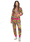UV-Trainingspak dames Street Art meerkleurig M - 8712026886415