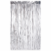 Deurgordijn folie zilver 80cm x 180cm