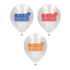 Ballonnen - geslaagd - wit - 9 stuks