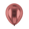 Ballonnen - parelmoer - metallic - roségoud - 30cm - 20 stuks