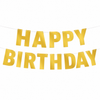 Slinger Happy birthday goud 40cm 7m