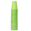 Bekers - plastic - groen - 200ml - 50 stuks
