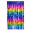 Deurgordijn folie metallic meerkleurig 1 x 2m