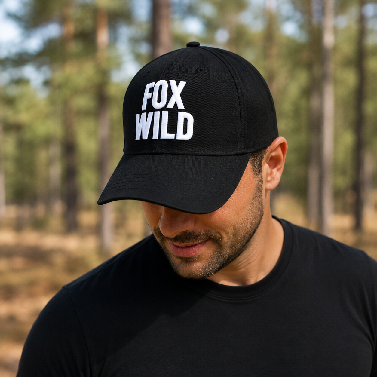 Cap Foxwild zwart