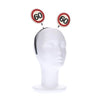 Diadeem - 60 jaar - rood/wit
