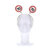 Diadeem - 70 jaar - rood/wit