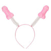 Diadeem - piemel - glitter - roze