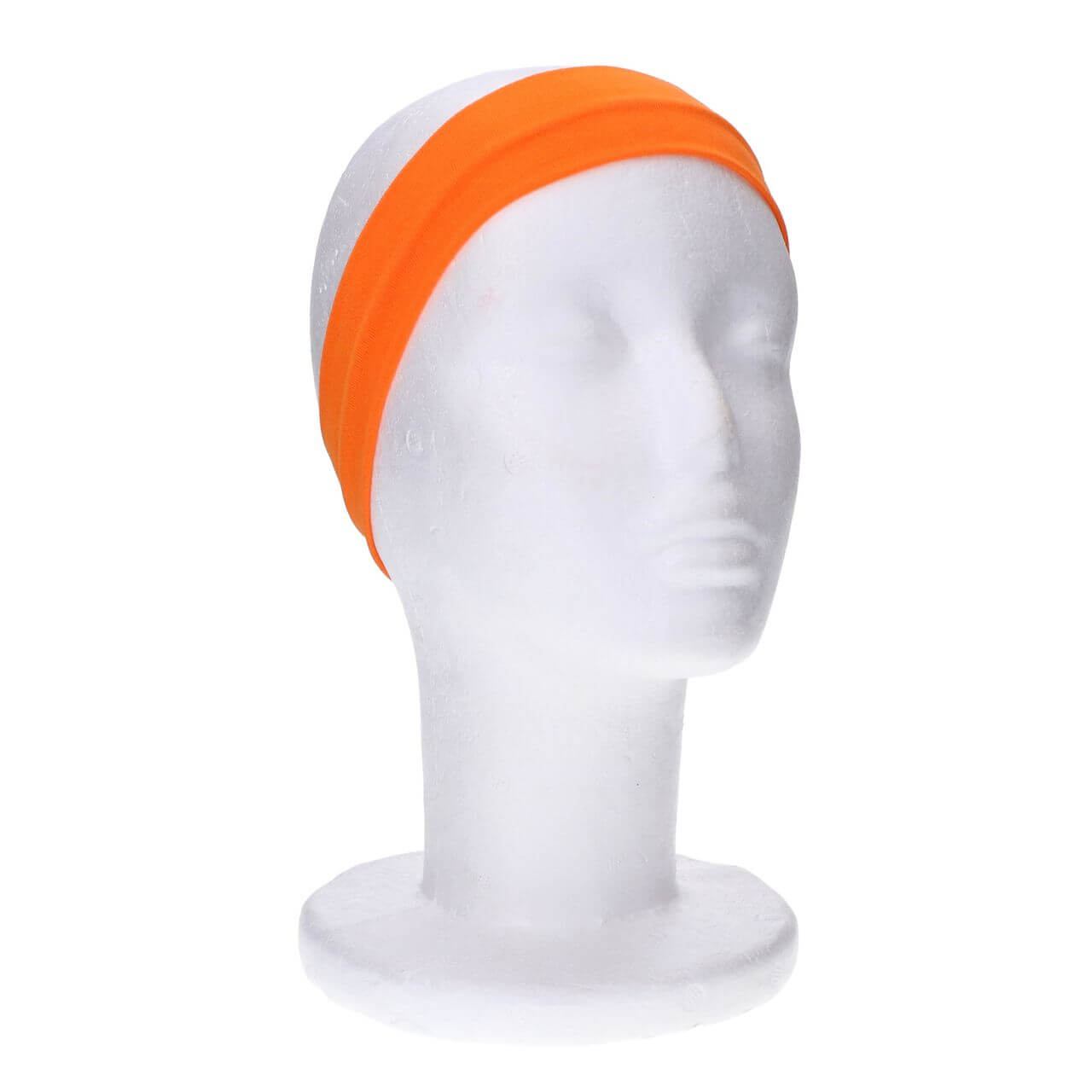 Haarband stof oranje