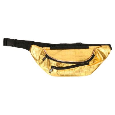 Heuptas - slangenprint - goud